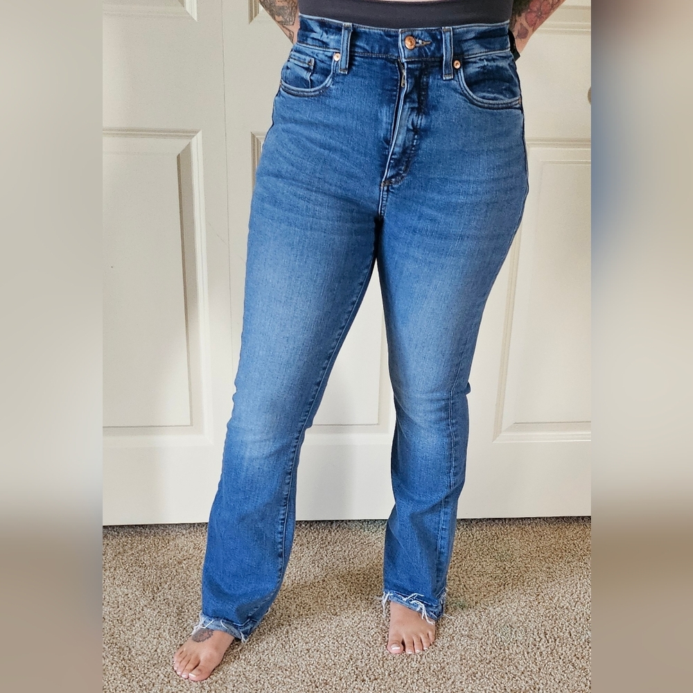 High Rise Slim Flare